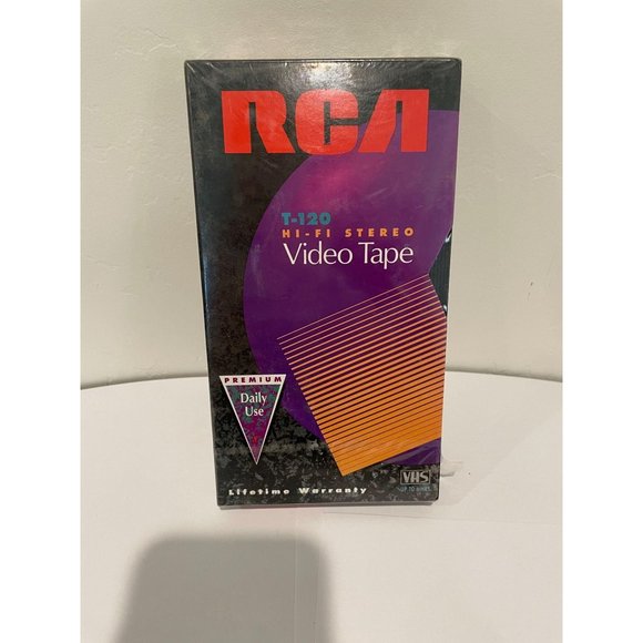 RCA VHS Video Tape T-120 - Picture 1 of 6